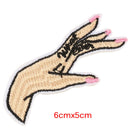 10x Embroidered Iron On Sew On Patches Set Badge Bag Fabric Applique Craft â„–[