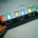 Creative RGB Colour Clock Kits 51 SCM DIY Electronic Kits Colorful Light Clocks
