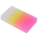 1Pc Creative rainbow candy colored eraser stationery schoo gift learning suppl3C