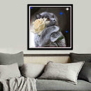 Cat 5D DIY Round Diamond Painting Embroidery Cross Stitch Mosaic Home Decor