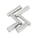 6-Pack Drum Key with Continuous Motion Speed Key Universal Drum Tuning Key
