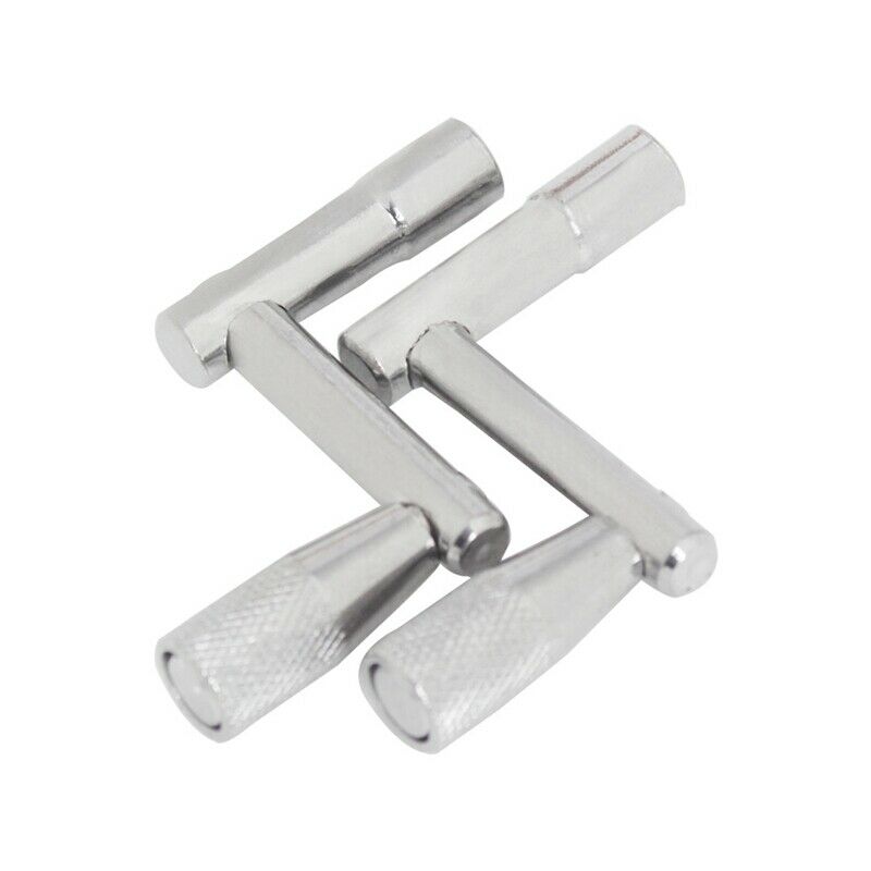 6-Pack Drum Key with Continuous Motion Speed Key Universal Drum Tuning Key