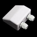 Roof Solar Panel Cable Entry Gland Double Cable Gland Box For Caravan Boat White