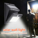 40 LED Solar Motion Sensor Wall Light Waterproof 150 Rotate Garden Street Lamp