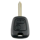 2 Buttons Remote Car Key Fob Case Blank Key Shell for Citroen Saxo Berlingo