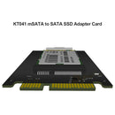 KT041 mSATA to SATA 3.0 Converter Card Desktop 51 X 30mm SSD Adapter Module A