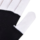 LED Rave Flashing Gloves Glow 7 Mode Light Up Finger Lighting Black New ~ï¼ˆ