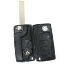Replacement 3 Button Car Key Remote Fob Case Shell for Peugeot 207 307cc 308 SW