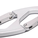 Aluminum Alloy Carabiner Keychain Snap Clip Hook mosquetones Outdoor CampingA3C