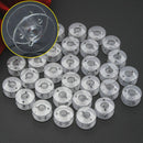 20PCS For Brother Janome Singer T1 Domestic Plastic Sewing Machine Empty Bobbins