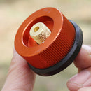 New Outdoor Camping Burner Conversion Head Stove Connector Gas Bottle Adaptor LJ