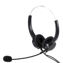 VH500D For PC Phone Call Center 3.5mm Wired Line Control Microphone Headset