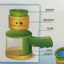 Find And Observe Insects Acrylic Bug Catcher Box W/ Magnifier Kids Play Toys