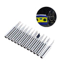 12pcs Soldering Iron Tips 900M-T for Hakko 936/937/928 Soldering Station To M6V4
