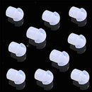 10 Pack of Replacement Rubber Mushroom Style Radio Eartips Earbud Tips for