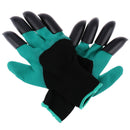 1 Pair Garden Gloves Plastic Rubber Glove With Claws Quick Easy Digging Plantin@
