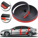 6M Z Type Car Door Edge Rubber Seal Strip Hollow Weatherstrip Trim Protector new