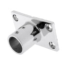 Boat Hand Rail Fittings - 90 Degree 7/8" Rectangular Base - Stainless Steel