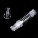 5Pcs Set 10ml Empty Airless Pump Bottle Vacuum Cosmetic Container Refillable