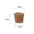 lot 10 Tapered Cork Stoppers Wine Bottle Bung Corks Craft 18mm x 15mm x 15mm