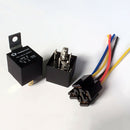DC 12V Car SPDT Automotive Relay 5 Pin 5 Wires with Harness Socket 30/40 Amp Cle