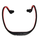 Sports Wireless Stereo Headphone Headset Earphones Earbuds (Red) A