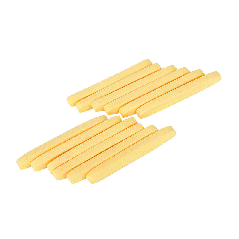 12pcs Compressed Facial Cleaning Wash Puff Sponge Stick Face Cleansing Pad so Kw
