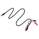 P1011 BNC Q9 Male Double Dot Crocodile Oscilloscope Lead Test Probes Cable  E8T4
