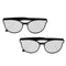 2x Stylish Kids Boys Girls Polarized Sunglasses Shades Eyewear Holiday