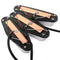 3pcs Wired Electric Guitar  Pickup Double Coils 48mm/50mm/52mm