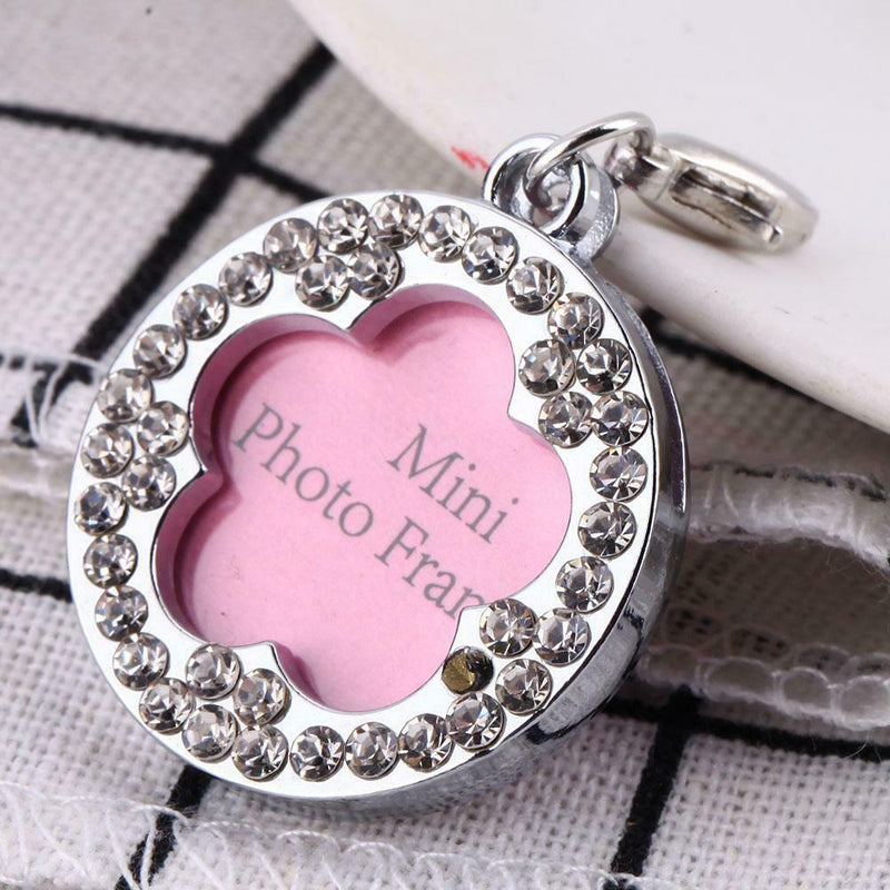 Pet Dog Flower Blossom Alloy Name Card Anti Lost Dog ID Address Name Label A