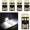 15pcs USB LED Portable Night Light Bright Mini Keychain Camping Car Lamp Module