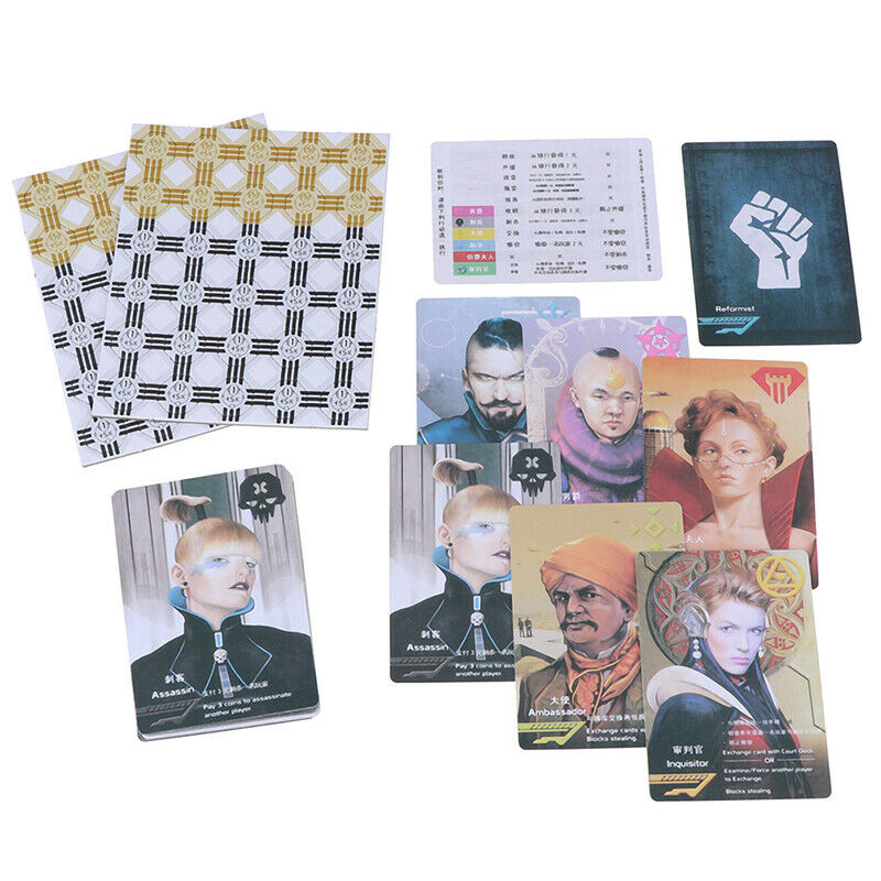 Coup game Full English Version for party family board game cards game ZY FT