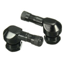 90 degrÃƒÂ©s CNC moto valve tige pneu 10mm paire jante roue aluminium 3C