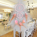 Double Ring Shell Dream Catcher Feather Car Wall Hanging Decoration Craft