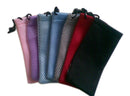 2Pcs Sun Glasses Pouch Shades Specs Bag Drawstring Wallet Phone Aid Jewelery li