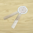12'' 320mm PVC Medical Goniometer Angle Ruler Joint Bend Measurement Tool