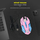 For DVA E-sports Game 2400dpi 6 Buttons Gaming Mice LED USB Wired Optical Mouse
