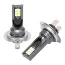 Pair H7 3030 24W 12-LED Conversion Kit 6500K Car Bulb Fog Driving Light