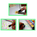 30 Pack Finger Sponge Daubers Set for Painting Drawing Ink Crafts Chalk