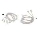 4 Pin 5050 3528 RGB LED Strip Light Extension Cable Connector Line 3 & 5m