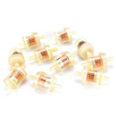 New Universal Inline Mini Hose Fuel Gasoline Motorcycle Scooter Filter M&O