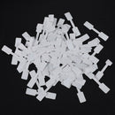 100pcs Practical Blank Jewelry Sticky Necklace Ring Hang Size Price Label T