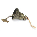 Chinese Feng Shui Style Garden Bell Wind Chime Ornament Rustic 23cm Long