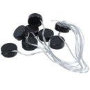 8Pcs Black Wire Lead 2x3V CR2032 Coin Cell Button Battery Holder Case T9M5