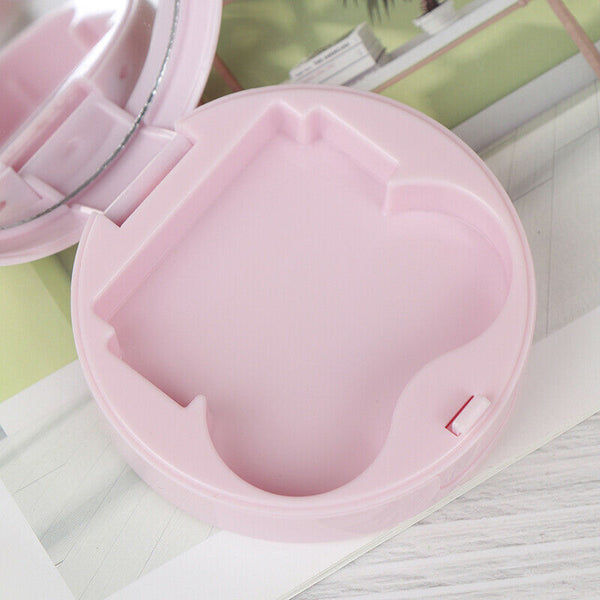 Mini Travel Contact Lens Case Box Container Holder Eye Care Kit Set With MirrSE