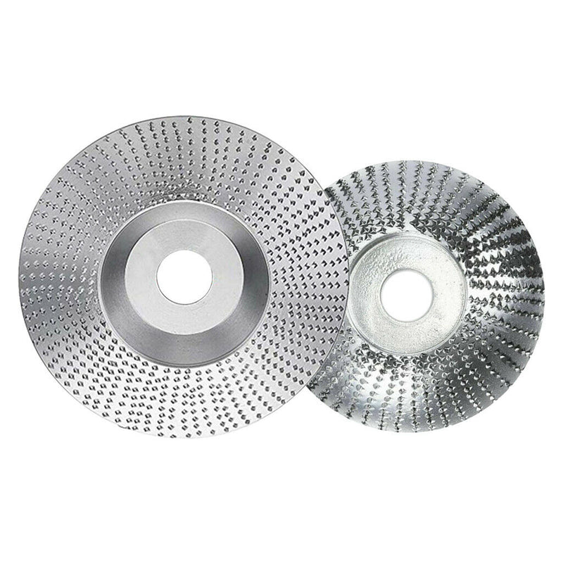 Set Of 2 Carbon Steel Abrasive Disc Tools For Grinding