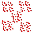 100 Dice Multi-Played D4 Dice for Role Playing Games - Red