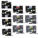 2x Compatible for Brother P-touch Tze Printer Laminated Label Tape Maker