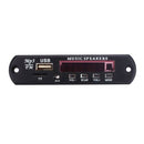 DC12V Car Vehicles MP3 WMA Decoder Board Audio Module USB FM TF Radio For C Y5W2